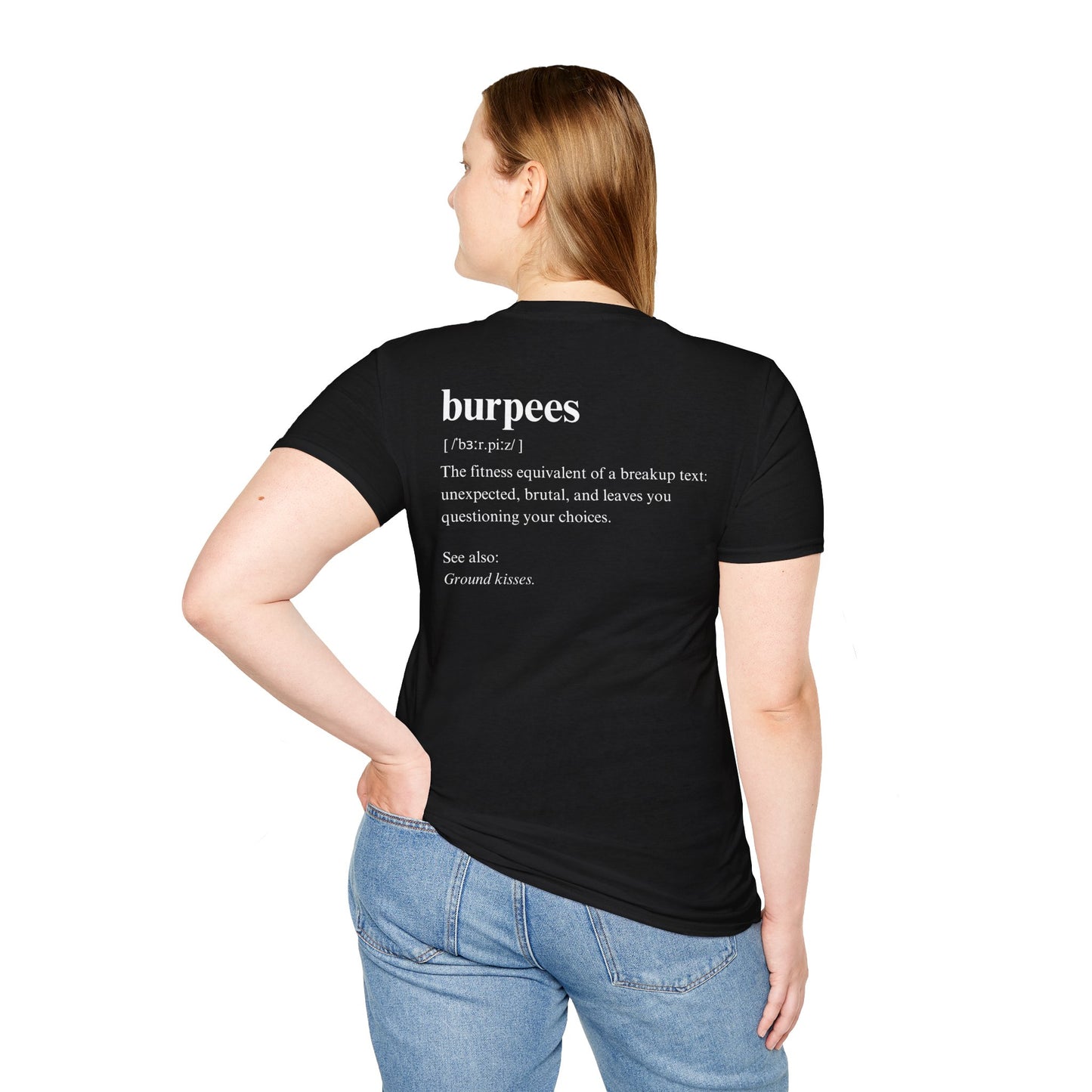 Burpees description T-shirt