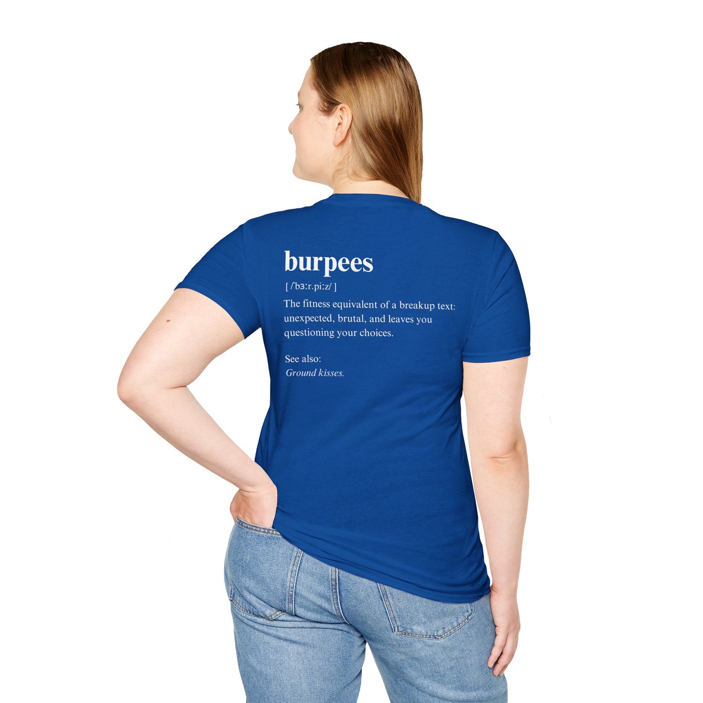 Burpees description T-shirt