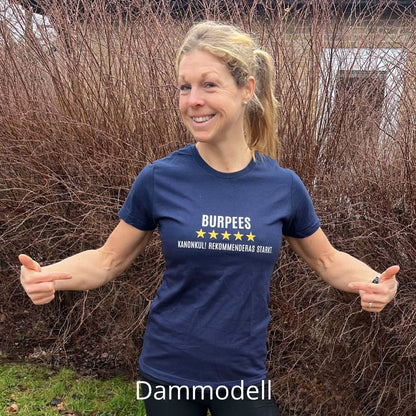 Burpees kanonkul - Dammodell