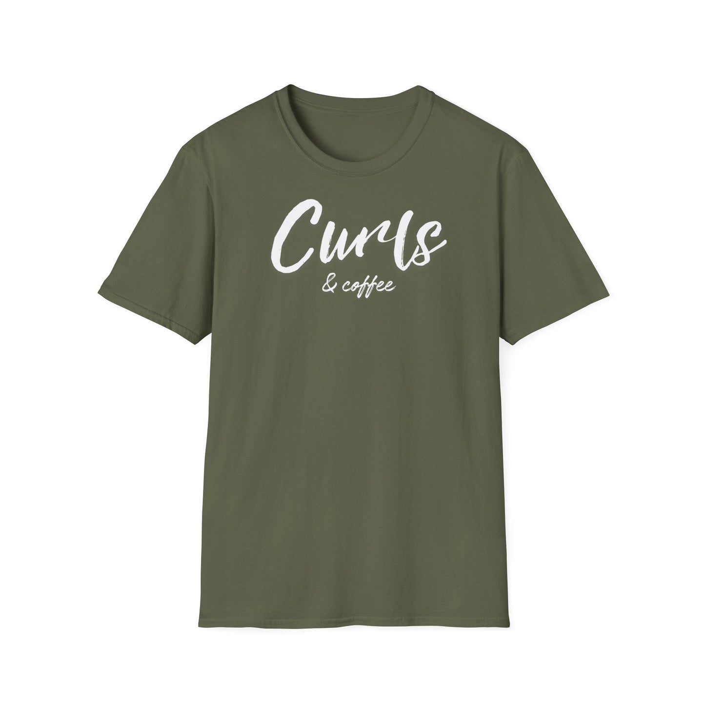 Curls & coffee T-shirt