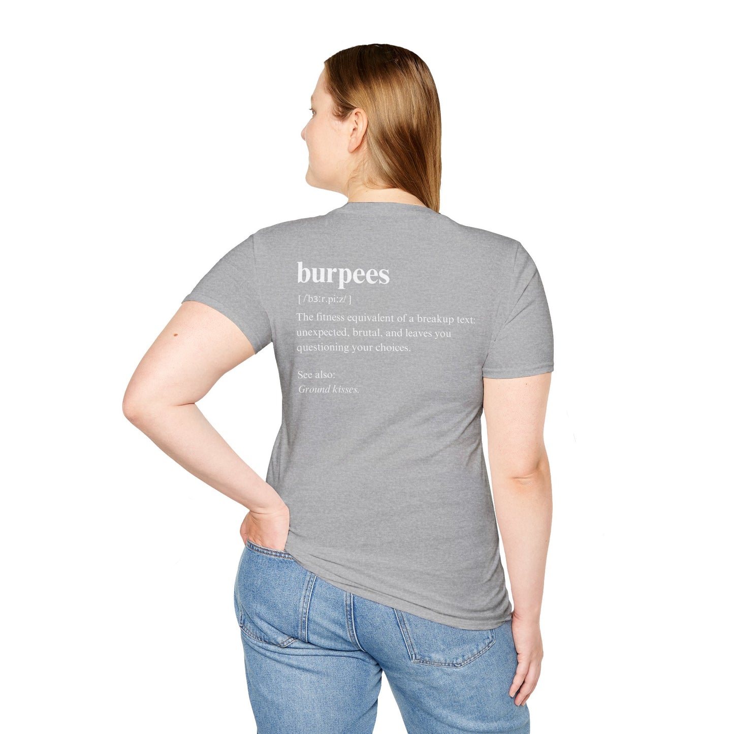 Burpees description T-shirt