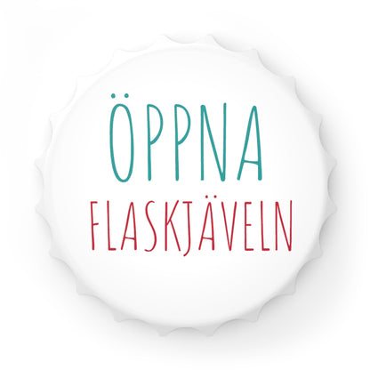 Flasköppnare med magnet