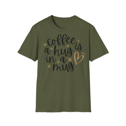 Coffee is a hug in a mug T-shirt