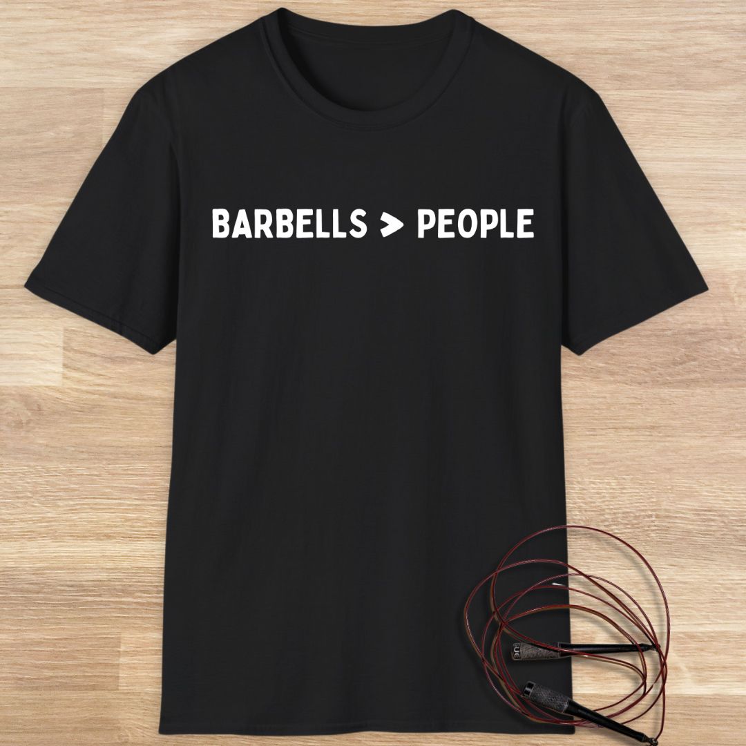 Barbells People T-shirt