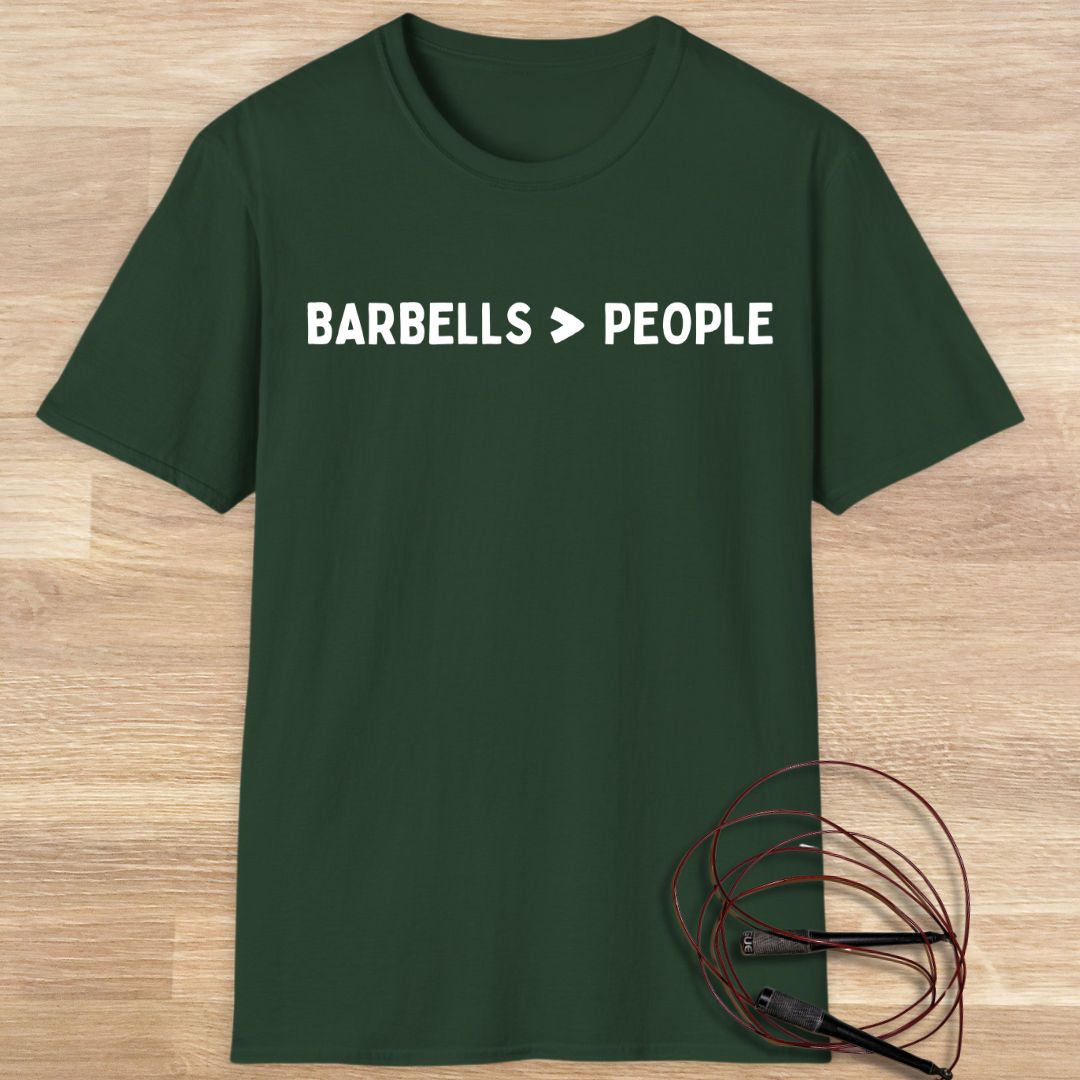 Barbells People T-shirt