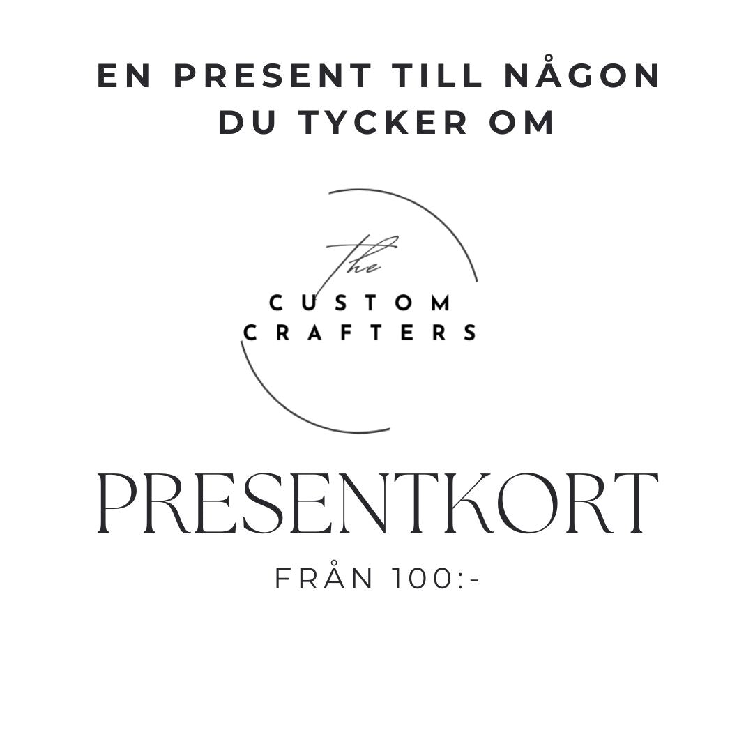 CustomCrafters.se Presentkort